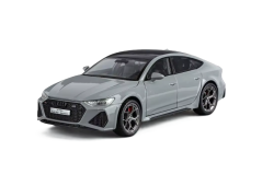 Audi RS7 играчка метален модел светлини на батерии звук 1:24 Сиво