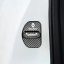 4 pcs RENAULT Protective cover for the door latch- black glossy