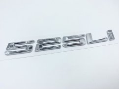 525Li inscription old style - chrome