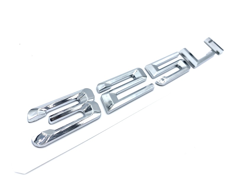 325Li inscription old style - chrome