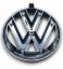 VW Volkswagen GOLF 7.5 (MK7) 2018-2020 (135mm) främre emblem, logotyp 5KO853601C - mattsvart