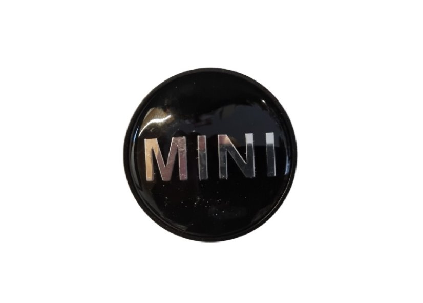Wheel center cap Mini Cooper Clubman 54mm black glossy 3131171069