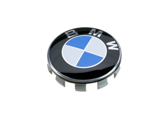 Wheel center cap BMW 56mm blue 36122455268