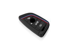 Nyckelskydd för BMW X1 X3 X4 X5 X6 Serie 1 2 3 5 7 G20 G02 G05 G31 G23 F34 F15 F40 IX3 Svart