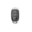 LUXURY key cover for HYUNDAI cars black glossy/chrome