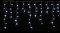 LUMA LED Χριστουγεννιάτικο φως βροχής κρύο 324 LED 10m καλώδιο ρεύματος 5m IP44 λευκό Μόλυβδος με χρονοδιακόπτη