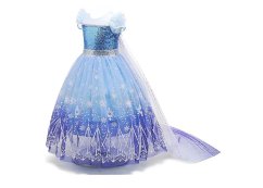 Kostým dětský šaty Frozen Ledové království Elsa L 130