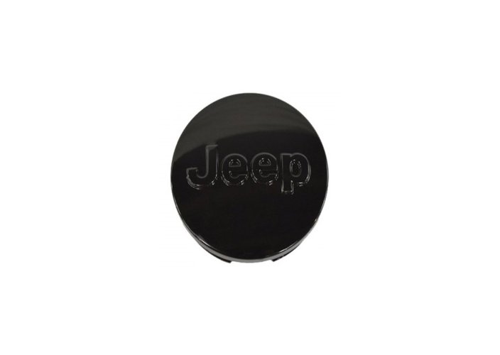 Hjul mittkapsel JEEP 56mm svart blank 52059522AA
