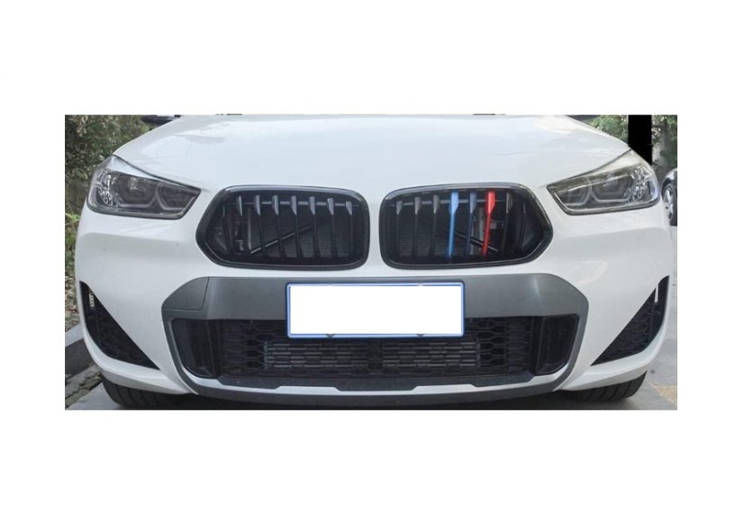 BMW X2 F39 2018-2022 M-Performance strips for the front mask