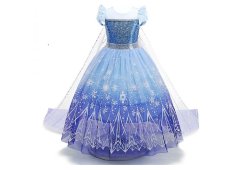 Déguisement enfant La Reine des Neiges 2 robe Elsa L 130