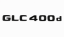 Mercedes lettering GLC400d - glossy black 230mm