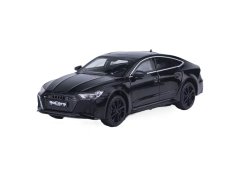 Audi RS7 Spielzeug Metallmodell batteriebetrieben Lichter klang 1:24 Schwarz