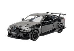 BMW M4 modèle métallique jouet batterie lumières son 1:32 noir