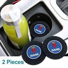 SAAB, 2 pcs Coasters, drink mat for the drink holder