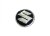 Wheel center cap SUZUKI 60mm black