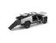 Tes Cybertruck metalen model speelgoedquad op batterijen 1:24 zilver