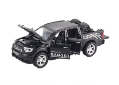 Ford Ranger Raptor F350 μεταλλικό μοντέλο παιχνιδιών φώτα μπαταρίας ήχο 1:32 Μαύρος