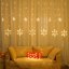 LUMA LED 138 LED light chain, hinge snowflakes and little stars 2,5m - cable 1.5m, warm white