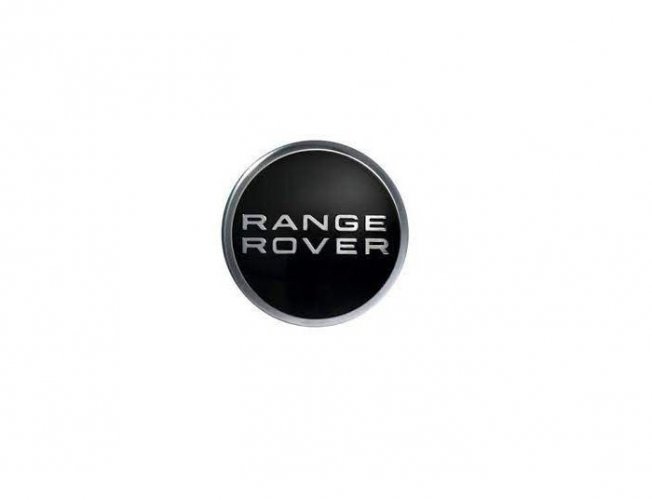 Hjul mittkapsel RANGE ROVER 62mm svart krom LR027409