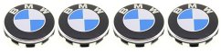 4pcs Wheel center caps BMW 56mm blue 36122455268