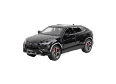 Lamborghini Urus metalen model speelgoedbatterijverlichting klinkt 1:24 Zwart