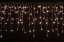 LUMA LED Christmas light rain, 105 LEDs 2,5m power cable 5m IP44 warm white with a timer
