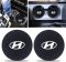 HYUNDAI, 2 pcs sous-verres, tapis de boisson pour le porte-gobelet