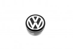 Riteņa centra vāciņš VW VOLKSWAGEN 60mm pelēks sudrabs