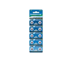 10x DOUBLEPOW AG3 LR41 1.5V alkalické baterie