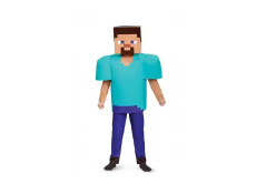 Fato de Steve para criança, tamanho L 130 cm