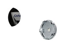 Wheel center cap DACIA 60mm black chrome