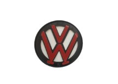 VW GOLF VI přední znak, logo (13,9cm) - černá lesklá
