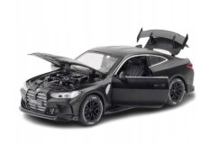 BMW M4 metalen model speelgoedbatterijverlichting klinkt 1:32 zwart