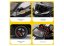 Chevrolet Corvette C8 metal model toy battery lights sound 1:22 Yellow