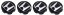 4pcs Wheel center caps HONDA 69mm black chrome 44732-T2A-A31 44732-T7W-A01 08W40-SWN-9000-02 08W15-SDE-7N0A2 08W40-SLG-90001