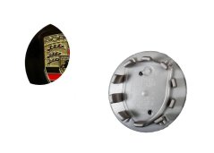 Krytky kol, pokličky na kola PORSCHE 76mm černá lesklá 7L5601149  7L5601149E  7L5601149K  7P5601149  7P5601149A  7PP601149  7PP601149A  7PP601149D  7PP601150  7PP601150A  7PP601149