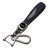 Aston Martin key fob, keychain black leather