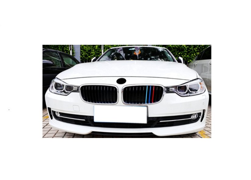 BMW 3 F30 2013-2019 M-Performance strips for the front mask
