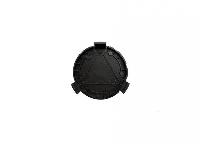 Wheel center cap MERCEDES BENZ 75mm black chrome A2224002200 9040
