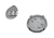 Tappo centrale ruota AUDI 61mm grigio cromo 4M0601170 8W0601170