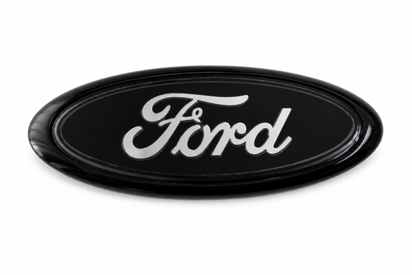 FORD emblem 150 x 60mm front or rear - glossy black