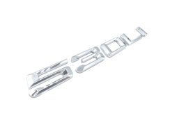 530Li inscription old style - chrome