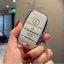 LUXURY key cover for KIA cars white glossy/Chrome