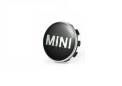Capuchon de centre de roue Mini Cooper Clubman 56mm noir brillant 686109201 685083401