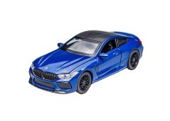 BMW M8 metalen model speelgoedbatterijverlichting klinkt 1:32 Blauw