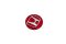 Riteņa centra vāciņš HONDA 69mm sarkans hroms 44732-T2A-A31 44732-T7W-A01 08W40-SWN-9000-02 08W15-SDE-7N0A2 08W40-SLG-90001