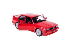 BMW M3 E30 metal model toy battery lights sound 1:24 White