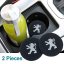 PEUGEOT, 2 pcs Coasters, drink mat for the drink holder