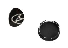 Wheel center cap HYUNDAI 60mm black 52960-38300 5296038300
