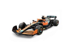 McLaren MCL60 Lando Norris modelo de metal de brinquedo luzes a pilhas som 1:24
